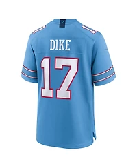 Nike Men's Chimere D Light Blue Tennessee Titans Team Game Jersey