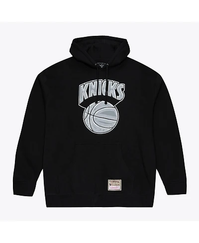 Mitchell & Ness Men's Black New York Knicks Chrome Hoodie