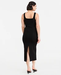 Bar Iii Women's Sleeveless Bodycon Sweater Knit Dress, Macy's Exclusive