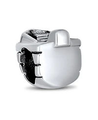Bling Jewelry Nautical Speed Boat Charm Bead .925 Sterling Silver Fits European Bracelet