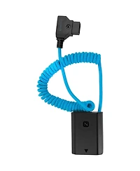 Kondor Blue D-Tap to Np-FZ100 Coiled Dummy Battery Cable for Sony a7S Iii/a7 Iv