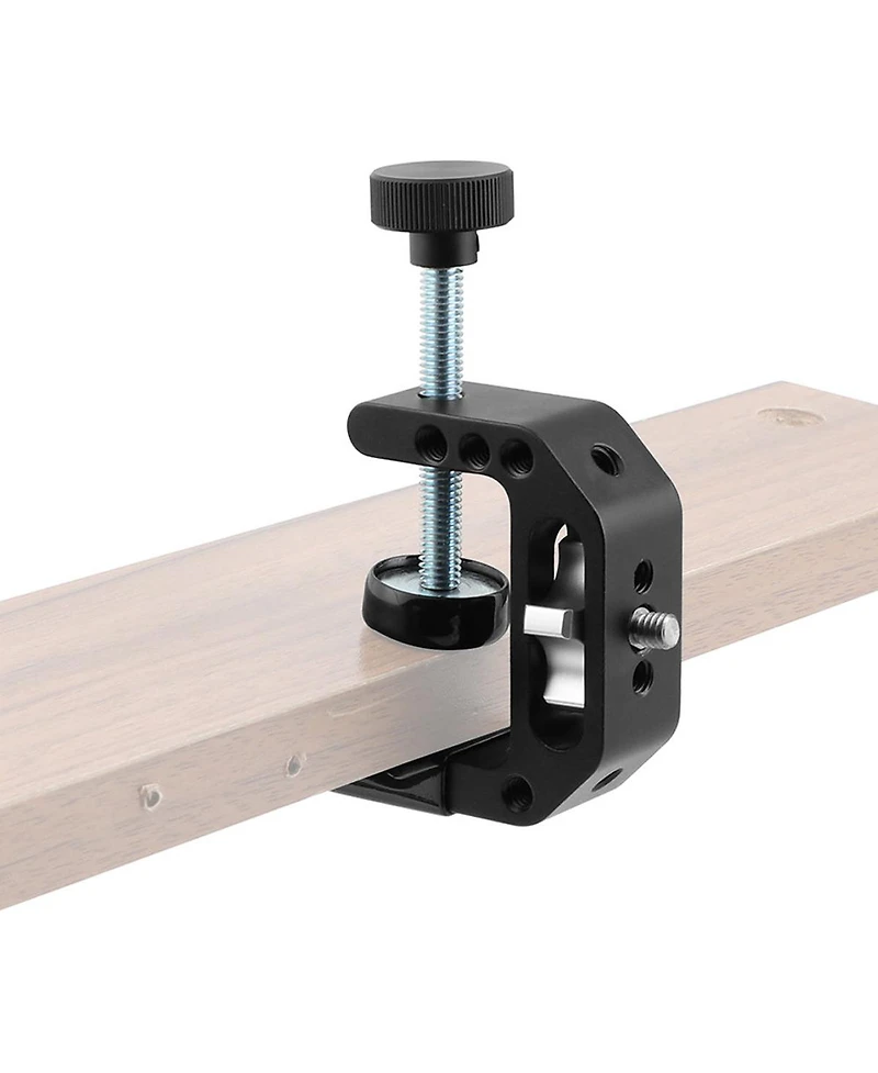 Camvate Universal C-Clamp with 1/4" Female Thread, 1/4"-20 Thumbscrew Knob