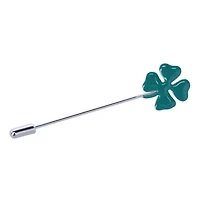 Trafalgar Shay Shamrock Novelty Cufflinks and Lapel Pin Set