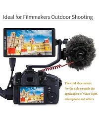 AndyCine Tilt Arm Shoe Mount L Bracket for 4.5-5.7" Monitor