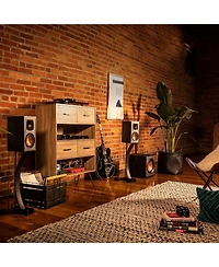 Klipsch R-51M Bookshelf Speaker Pair, 90x90 Tractrix Horn, 5.25" Copper Spun Woofer