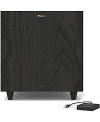 Klipsch R-80SWi 8-Inch 150W Wireless Powered Subwoofer with Deep Bass, Black
