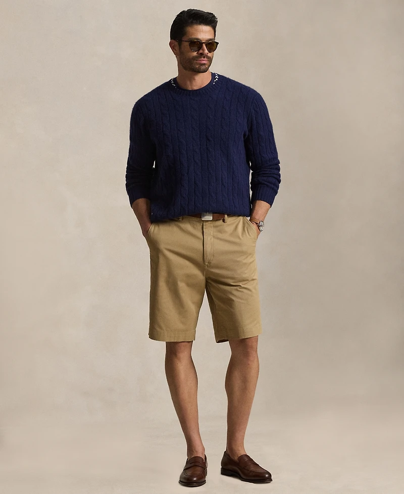 Polo Ralph Lauren Men's Big & Tall Stretch Classic-Fit Chino Shorts