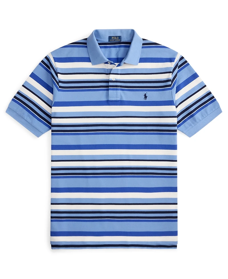 Polo Ralph Lauren Men's Big & Tall Striped Mesh Shirt