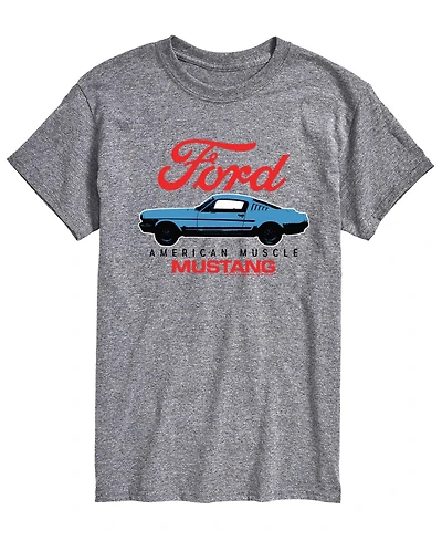 Airwaves Men's Ford American Muscle Mustang Short-Sleeve Graphic T-Shirt