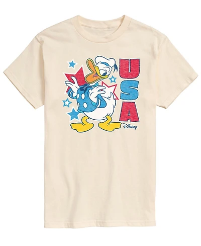 Airwaves Men's Disney Donald Usa Short-Sleeve Graphic T-Shirt