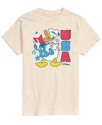 Airwaves Men's Disney Donald Usa Short-Sleeve Graphic T-Shirt