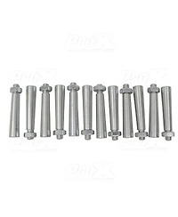 ProX Xt-SPN12 Tapered Shear Pin w/Threaded Tip Nut Conical Coupler, 12-Pk