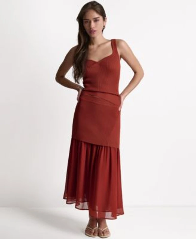 Bcbg Womens Ribbed Knit Set