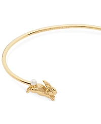 kate spade new york Gold-Tone Secret Garden Strawberry Cuff Bracelet