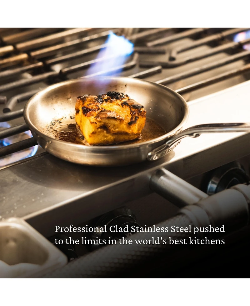 ProBond Clad Stainless Steel 8.5" Open Skillet