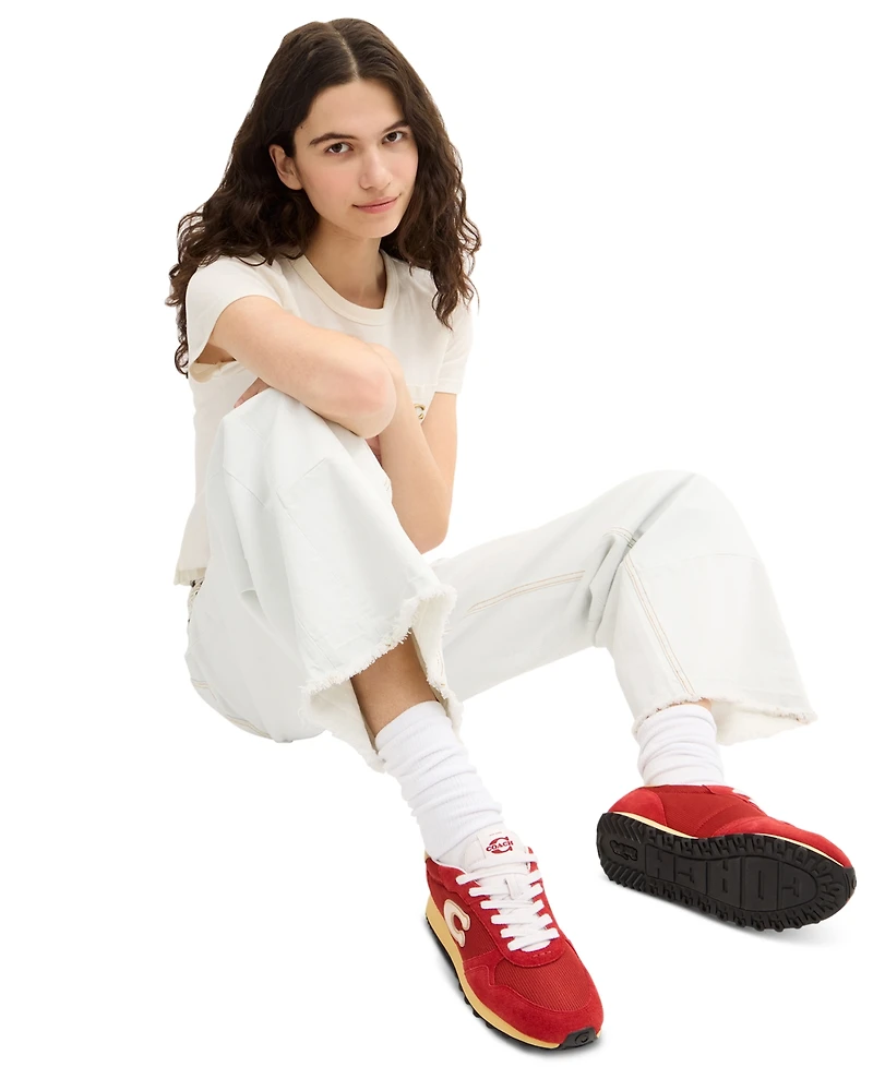 Coach Women's Retro Runner Lace-Up Sneakers