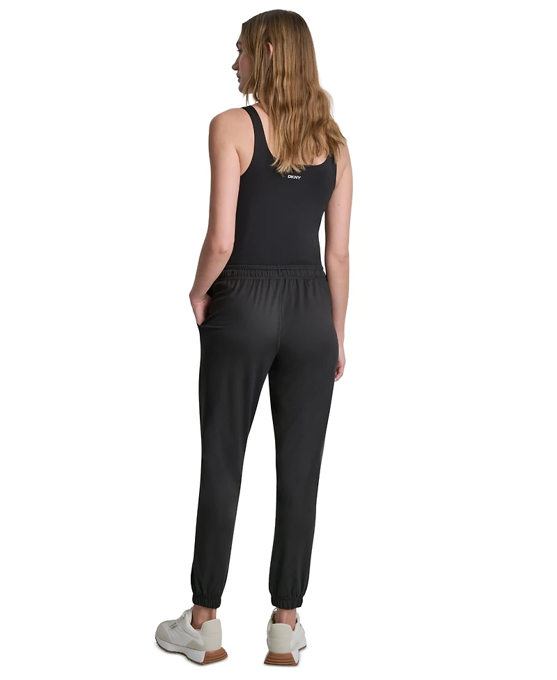 Dkny Sport Women's Balance Compression 2.0 Mid-Rise Joggers