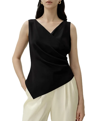 Lilysilk Women's Elise V-Neck Top