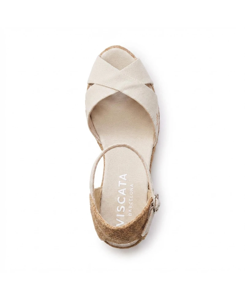Aiguablava Canvas Espadrille Sandal Wedges