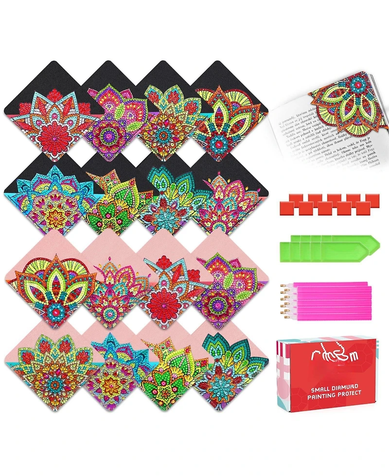 Gnuadz Painting Bookmark Rhinestone Diy Embroidery Gift