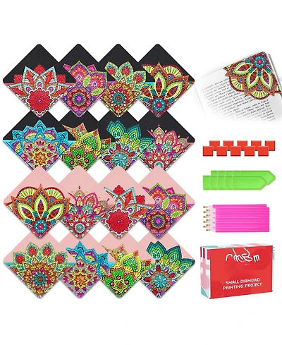 Gnuadz Painting Bookmark Rhinestone Diy Embroidery Gift