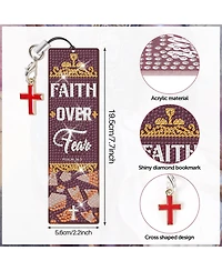 Gnuadz Verse Art 5d Beaded Bookmark Tassel Diy Bible