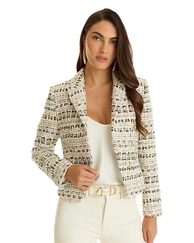 The Noli Shop Women's Gabrielle Tweed Blazer