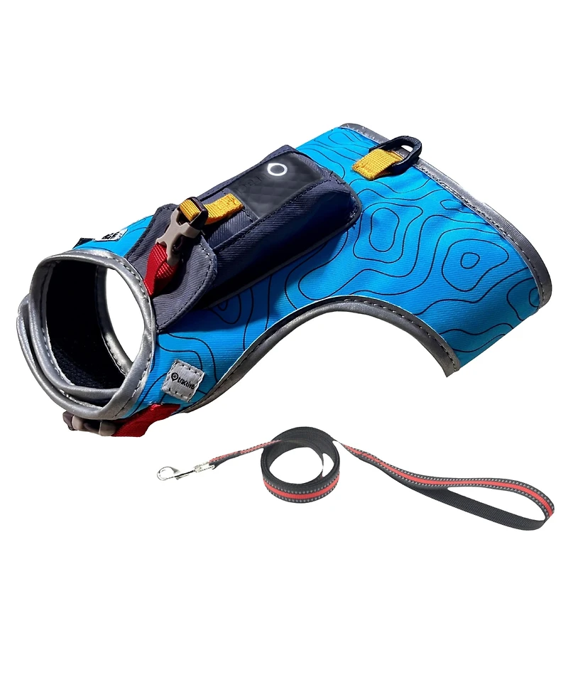 Travel Cat Pathfinder Cat Harness With Gps Tracker Pocket