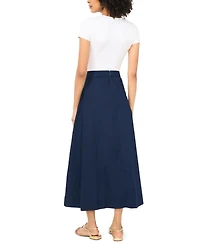 Vince Camuto Women's Zipper Long Maxi Skirt