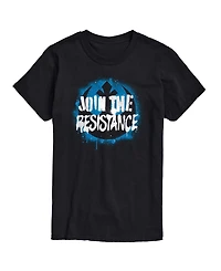 Airwaves Men's Join The Resistance Short-Sleeve Graphic T-Shirt