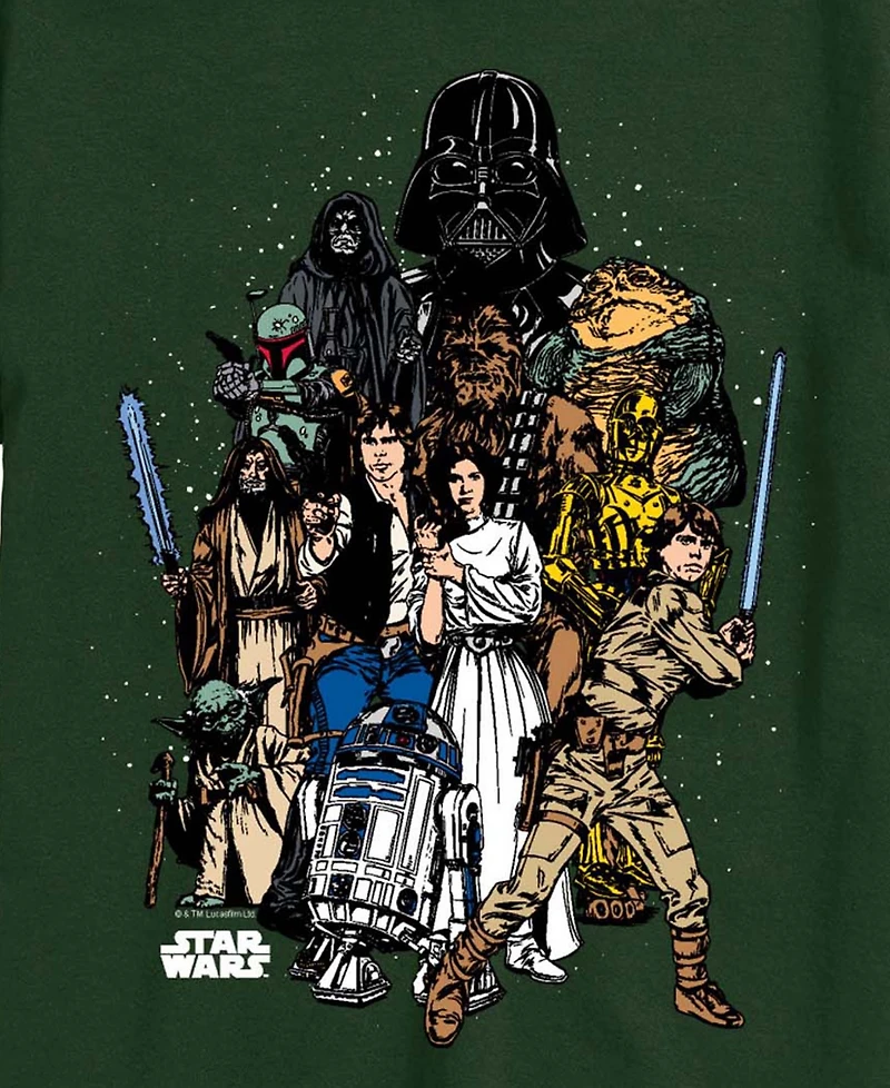 Airwaves Men's Character Collage Short-Sleeve Graphic T-Shirt