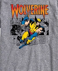 Airwaves Men's Wolverine Comic Pop Short-Sleeve Graphic T-Shirt