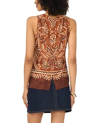 Vince Camuto Women's Back Keyhole Pull-On Tank Top