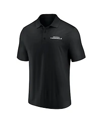 Fanatics Men's 2-Pack Cardinal/Black Arizona Cardinals Dueling Polo Shirt Set