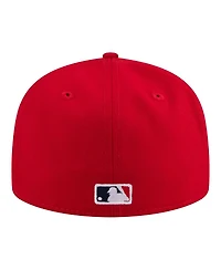 New Era Men's Red St. Louis Cardinals Hidden Hit 59FIFTY Fitted Hat