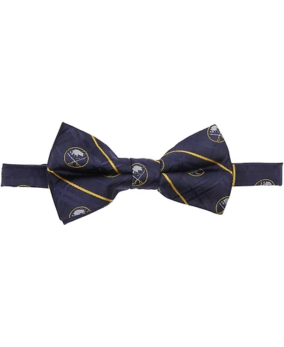Eagles Wings Men's Navy Buffalo Sabres Oxford Bow Tie