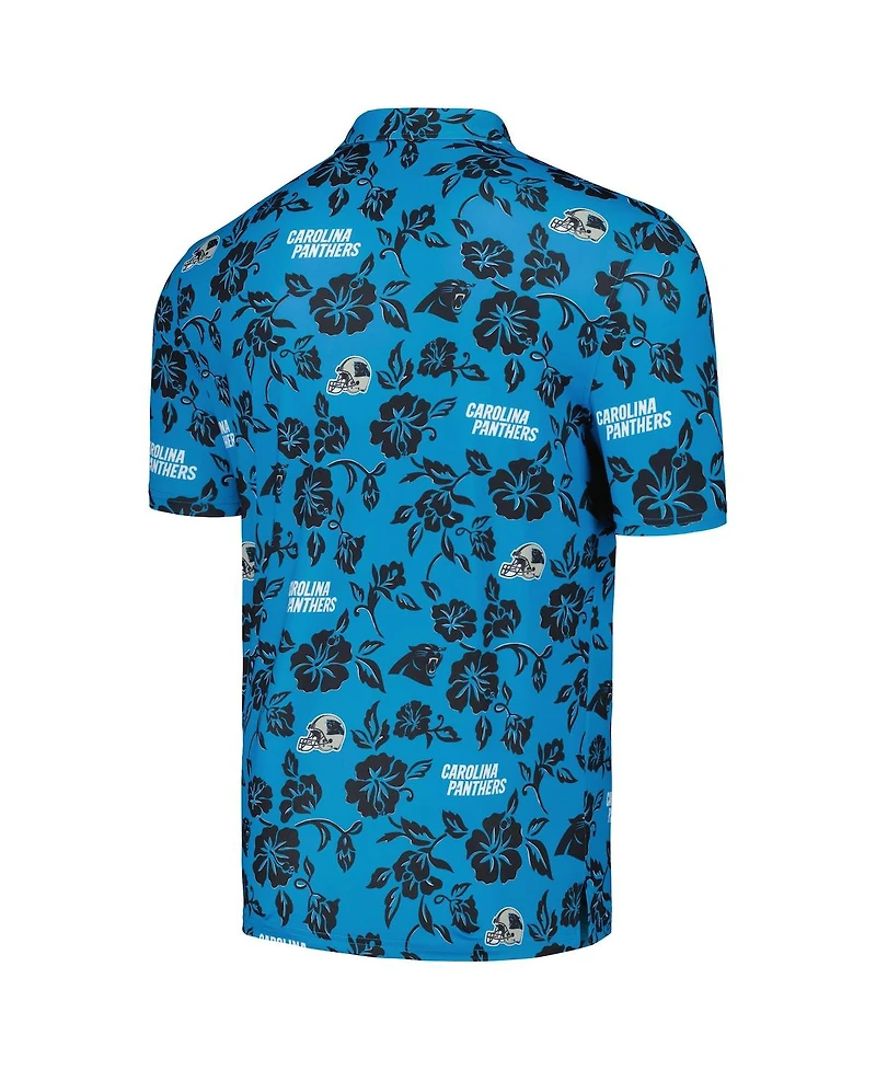 Reyn Spooner Men's Blue Carolina Panthers Pua Performance Polo Shirt