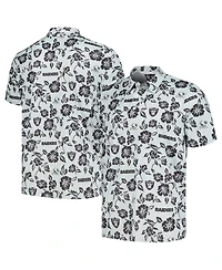 Reyn Spooner Men's Silver Las Vegas Raiders Pua Performance Polo Shirt