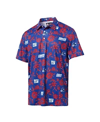 Reyn Spooner Men's Royal New York Giants Pua Performance Shirt