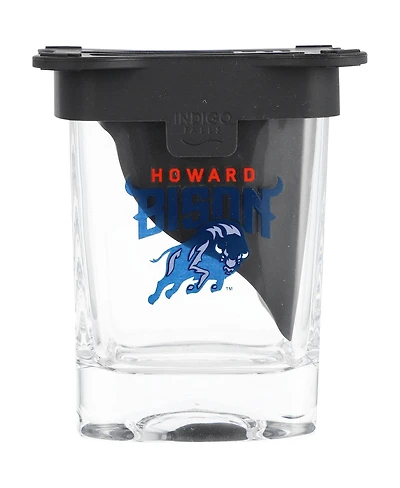 Indigo Falls Howard Bison 10oz. Ice Wedge Glass