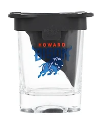 Indigo Falls Howard Bison 10oz. Ice Wedge Glass