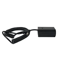 AndyCine Dc Power Cable to Np-FZ100 Dummy Battery Adapter for Sony Alpha A7III, A7RIII and A9