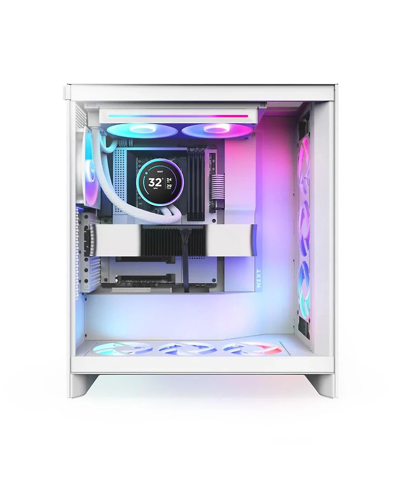 Nzxt Kraken Elite Rgb 280mm All-in-One Liquid Cpu Cooler with Lcd Display