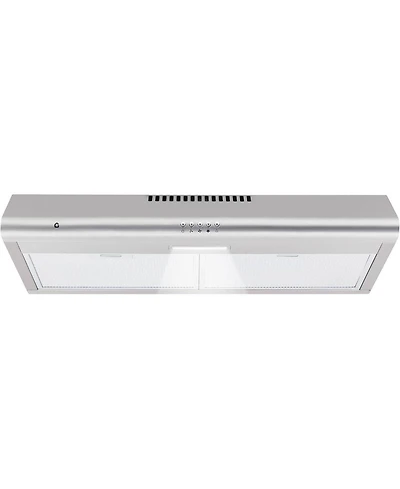 Xo 30 Inch 750 Cfm Stainless Steel Under Cabinet Range Hood, Ducted/ Ductless Kitchen Vent Hood
