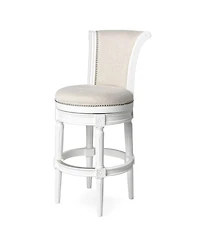 Maven Lane 31" Pullman Bar Stool Finish with Faux Leather