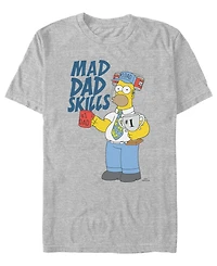Fifth Sun Men's Mad Dad Skills Short-Sleeve T-Shirt