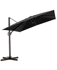 Pellebant Outdoor Patio 9X11FT Aluminum Cantilever Umbrella