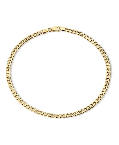 Devata Cuban Chain Bracelet in 14K Gold