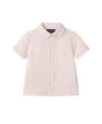 Andy & Evan Baby Boys Puckered Buttondown and Shorts Set