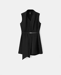Mango Women's Foulard And Belt Dress